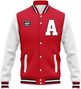 Personalized Letterman Varsity <b>Jacket</b> with Custom Name, Number, and Logo, Sublimation and Embroidery Available - Product Image 3