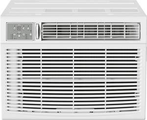 LISTO PARA ENVIAR Aire acondicionado de ventana BTU 230V con calefacción suplementaria de 16000 BTU y control remoto - Blanco. - Product Image 1