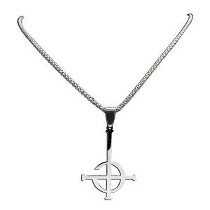 Nuova Collana Trendy con Ciondolo a Croce Ghoul <span class=keywords><strong>Senza</strong></span> <span class=keywords><strong>Nome</strong></span> in Acciaio Inossidabile Placcato Oro per Uomo - Product Image 5