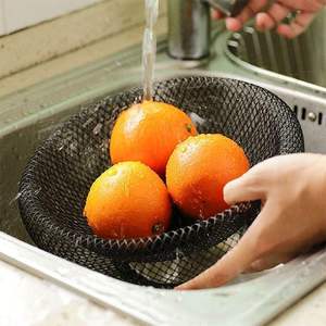 metal fruit <b>basket</b> for home kitchen decor stylish open design bowl for fruits vegetables and <b>bread</b> display - Product Image 1