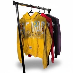 Sweat-shirt pour homme à logo imprimé personnalisé, avec strass sur toute la surface, fabrication en usine, prix bas, disponible en plusieurs couleurs - Product Image 4
