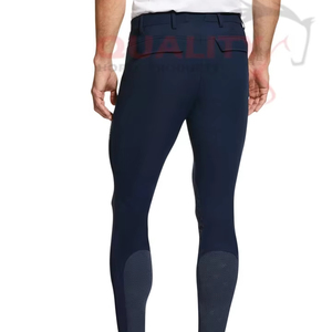 Pantalones de montar para hombre Pantalones de montar modernos ajustados Pantalones de montar para hombre Pantalones ecuestres cómodos y duraderos Servicio OEM - Product Image 5