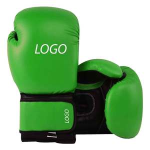 Custom Logo MMA <b>Gloves</b> Leather Boxing Training <b>Gloves</b> <b>Moisture</b> Wicking Breathable for Closure Adult Use - Product Image 4