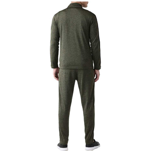 Chándales de poliéster con cremallera de verano para hombre 2025, ropa deportiva barata de alta calidad, chándal liso para estampado - Product Image 3