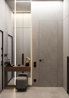 Portes intérieures modernes en bois coloré RAL Cortez, encastrées, étanches, pour supermarchés, halls, appartements, extérieurs et chambres – Vente en gros