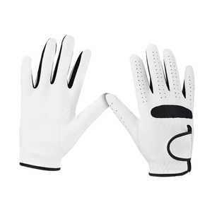 Gants de golf en cuir véritable PU Cabretta couleur personnalisable vêtements de sport vente directe avec service OEM pour les mains - Product Image 1