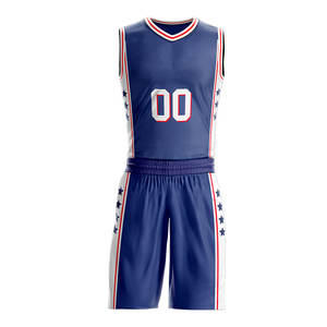 Uniforme de basket-ball imprimé par sublimation de logo et de design personnalisés OEM de meilleure qualité/Uniformes de basket-ball nouveau design en vente - Product Image 2