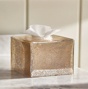 กล่องกระดาษทิชชูแก้วสีทองทันสมัยตกแต่งแบบโบราณสะท้อนแสงสำเนียงหรูหรามีจำหน่ายในราคาขายส่ง - Product Image 1