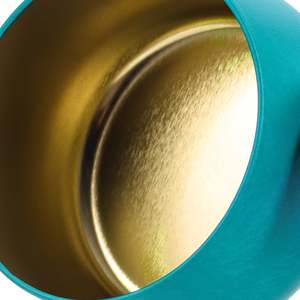 Hot Trending Powder Coated Candle <b>Jars</b> <b>With</b> <b>Lid</b> Stable Base Perfect Home Decor Product Living Room Cafe Tableware Use <b>Jars</b> - Product Image 5