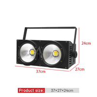 B02 Clignotant Audience Lumière Haute Qualité Dmx512 COB 2 Yeux RGBW Led Dj Disco Cob Stade Concert Systèmes D'éclairage