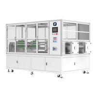 Machine de formation de cellules de batterie à l'état solide automatique, équipement de pressage à chaud pour la production