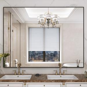 Modern Minimalist Square Gold Metal Iron Frame Oversized <b>Wall</b> <b>Mirror</b> <b>Art</b> Deco Wedding Home Decor Eco-Friendly Durable - Product Image 1