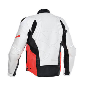 แจ็กเก็ตมอเตอร์ไบค์สำหรับผู้ชายแจ็คเก็ตไบเกอร์หนังแท้สำหรับ100% มอเตอร์ไซด์ผลิตจากปากีสถาน - Product Image 6