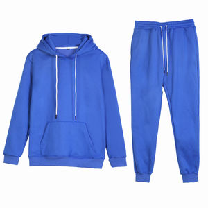 100% coton Jogging porter ensembles amérique mode hommes costume décontracté à capuche fermeture éclair survêtements hommes Private Label formation survêtements - Product Image 4