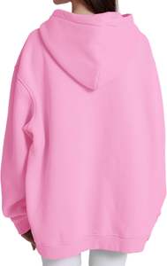 Pink Acid Wash Hoodie for <b>Womens</b> Pullover Oversized <b>Women's</b> Fashion Hoodies & Sweatshirts Vintage Sweatshirt Heavyweight - Product Image 3