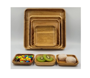 Ensemble de vaisselle en bambou extra large de l'usine, cuillère à logo gravée au design moderne pour les salades de fruits à la maison - Product Image 2