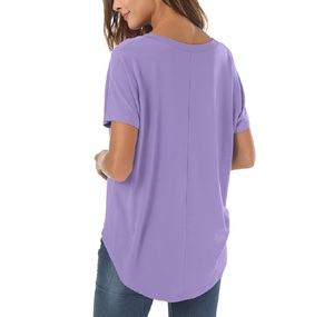 Logotipo personalizado de marca de moda logotipo personalizado camisetas gráficas de alta calidad ropa deportiva Lisa mujer verano Camiseta holgada para hombres - Product Image 3