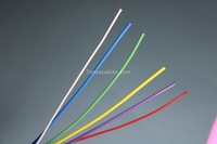 Cable Tanya de Cobre Plateado para Alta Temperatura, 24V, IP40, con Aislamiento de PTFE, 10 AWG, Conductor Trenzado, para Electrónica
