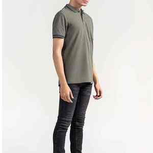 ผู้ผลิตเสื้อโปโลชายแขนสั้นคุณภาพดีที่สุด แฟชั่นใหม่ ผ้าฝ้าย 100% สีสวยที่สุด รับสกรีนโลโก้ เสื้อโปโลชาย - Product Image 5