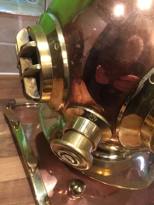 Casco de buceo de latón Vintage antiguo, regalo de decoración del hogar Premium, casco de buceo pulido brillante con impresión Digital - Product Image 4