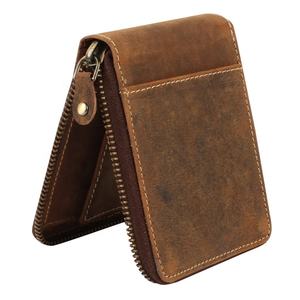 Portefeuille en cuir véritable de qualité supérieure pour hommes avec porte-monnaie et porte-cartes - Product Image 2