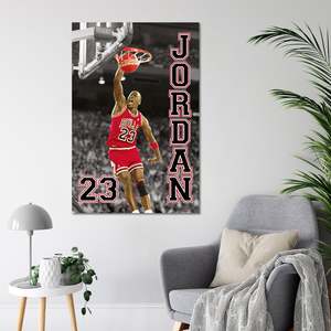 Modern Style Michael Jordan 23 <b>Posters</b> Canvas Wall Decor - Product Image 1