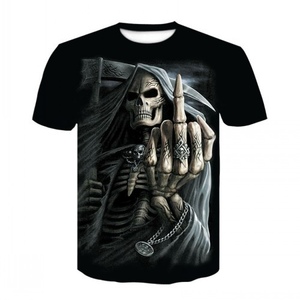 Camisetas deportivas unisex personalizadas de secado rápido de poliéster/algodón para hombre con logotipo de impresión por sublimación de manga corta - Product Image 6