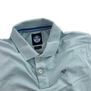 เสื้อเชิ้ตลำลองทรงสลิมฟิตสำหรับผู้ชายเสื้อโปโลแขนสั้นสวมใส่สบายทำจากผ้าใบคอตตอนเนื้อนุ่มใช้ในชีวิตประจำวัน - Product Image 2