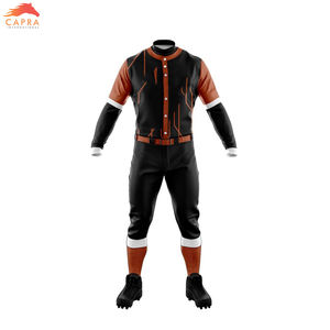 Vente en gros de maillots de baseball de sublimation personnalisés de bonne qualité vêtements de sport uniformes de baseball - Product Image 4