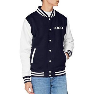 Haute qualité hommes mode université veste personnalisé Baseball Letterman collège manteau matelassé doublure coupe-vent laine veste d'hiver - Product Image 3