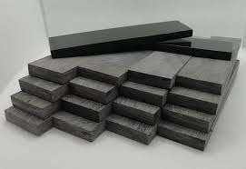 Plaque en corne de buffle et de bœuf avec cadre poli, noir naturel, écologique, fait main, moderne, élégant, produit animalier - Product Image 3