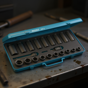 Hazet 23-Piece <b>Impact</b> <b>Socket</b> Set 1/2'' Hexagonal Square with Traction Profile - Product Image 3