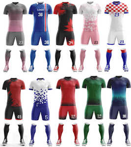 Uniforme de football d'usine maillot de football en gros t-shirt blanc personnalisé ensemble bon marché homme vêtements de football pour adultes 100% polyester léger - Product Image 3