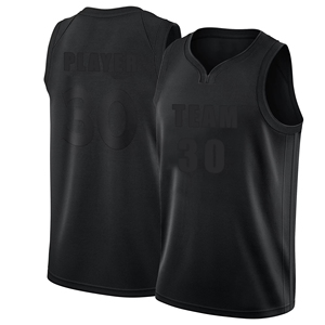 Maillots de basket-ball sur mesure pour hommes maillot de basket-ball uni vêtements de sport polyester chemises unisexes - Product Image 1