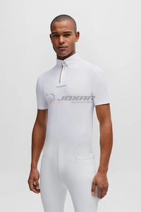 Chemises de spectacle d'équitation élégantes pour la compétition vêtements équestres hauts à manches longues respirants pour les cavaliers meilleure qualité - Product Image 1