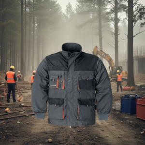 Chaqueta de Seguridad y Supervivencia para Hombre, Talla 54, Combinación de Colores Gris Oscuro/Negro/Naranja - Product Image 3