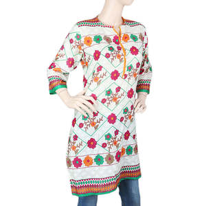 Kurti estampado para mujer - Multicolor - Product Image 1