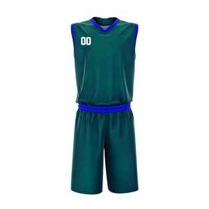 Conjuntos de Baloncesto Transpirables para Hombre y Mujer, Traje Deportivo de Secado Rápido, Chaleco, Pantalones Cortos, Uniformes de Baloncesto, Hecho en Pakistán - Product Image 5