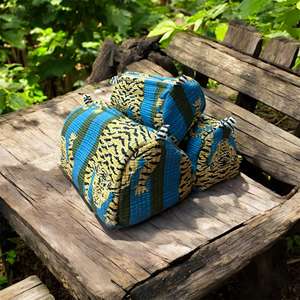 Bolsa de Cosméticos Compacta para Bolso, Mini Bolsa de Maquillaje para Lápiz Labial, Brochas, Artículos de Tocador y Esenciales Diarios - Product Image 2