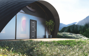 POSEIDON: Panel de fibra de vidrio para puerta de seguridad, uso en exteriores, material resistente a la intemperie - Product Image 2