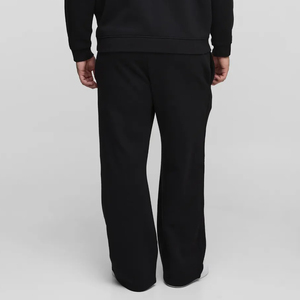 กางเกงขายาวสีดำสำหรับผู้ชายผ้าฝ้าย100% โอเวอร์ไซส์ - Product Image 2