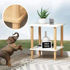 ชั้นวางของโต๊ะข้างพร้อมโต๊ะข้างเตียงแบบเปิดโล่ง - Product Image 6