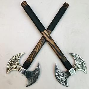 Hacha de Acero de Damasco con Mango de Madera de Diferentes Colores, Multiusos, Precio de Fábrica NM, Alta Calidad, 4 3/4 de Corte - Product Image 6