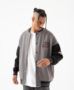 Chaquetas universitarias de alta calidad para hombres Ropa de invierno con mangas completas Diseño personalizable Material de lana y tela al por mayor - Product Image 1