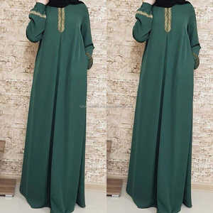 Dernières Abayas Modestes pour Femmes, Confortables, Élégantes, Nouveau Design, Meilleure Couleur, Abaya Musulmane à la Mode - Product Image 6