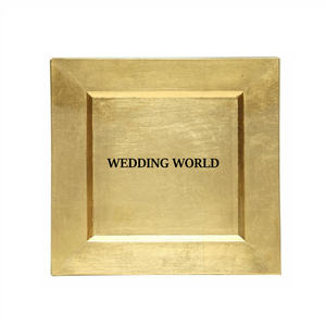 Dernière Arrivée Designer De Haute Qualité À La Main Pour Plaque De Chargeur Finition Argent Plaque De Chocolat En Métal Écologique-Vente En Gros - Product Image 5