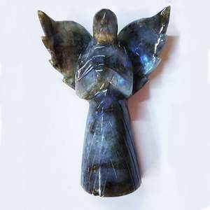 Lebradorite หินธรรมชาติทำด้วยมือพลอยคริสตัลสำหรับการทำสมาธิ - Product Image 1