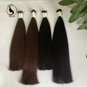 Extensions de cheveux péruviens naturels lisses, non traités, 100% vierge, vente en gros, meilleure qualité, cheveux bruts - Product Image 5