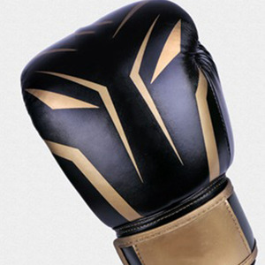 Guantes de boxeo de diseño personalizado con su propio logotipo Impresión de cuero Tamaño profesional de 16oz para niños Sporting - Product Image 5