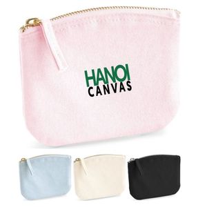 กระเป๋าเครื่องสำอางผ้าแคนวาสสำหรับเดินทางแบบมีซิปมีตัวอักษรที่กำหนดเอง100% เป็นมิตรต่อสิ่งแวดล้อมแบบเวียดนาม - Product Image 1